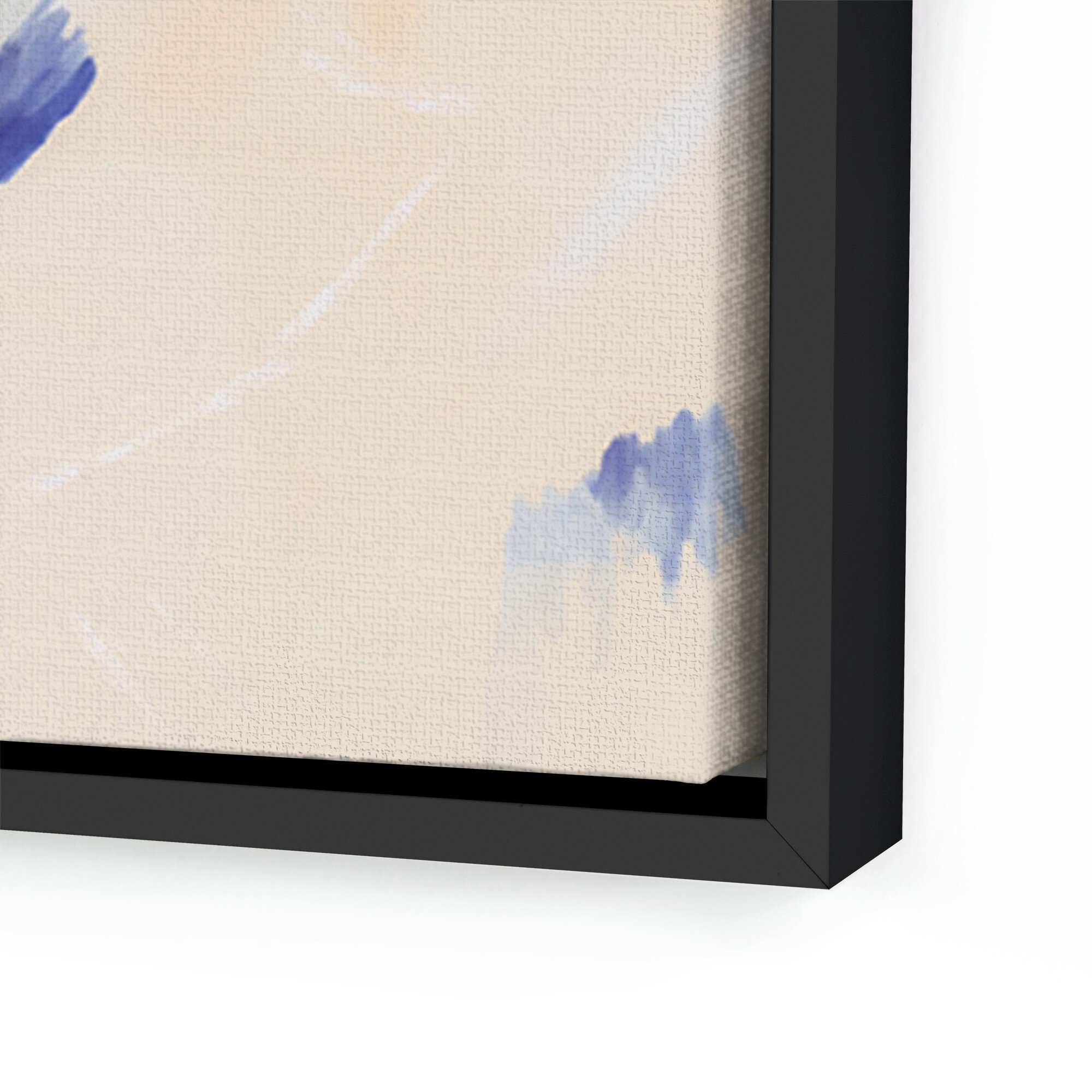 Unfolding No 2 by Patricia Vargas - Black Maple Floater - Image 1