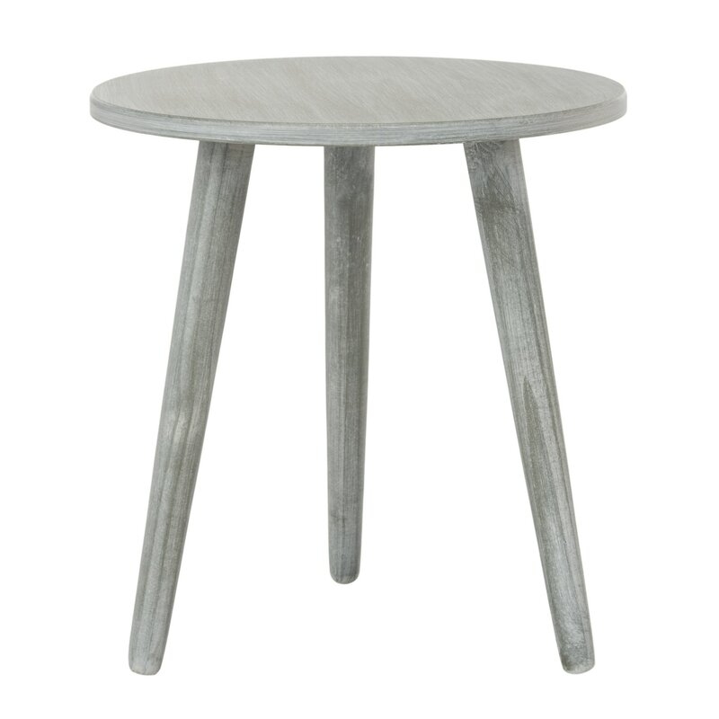 Safavieh Orion End Table Color: Slate Gray - Image 0