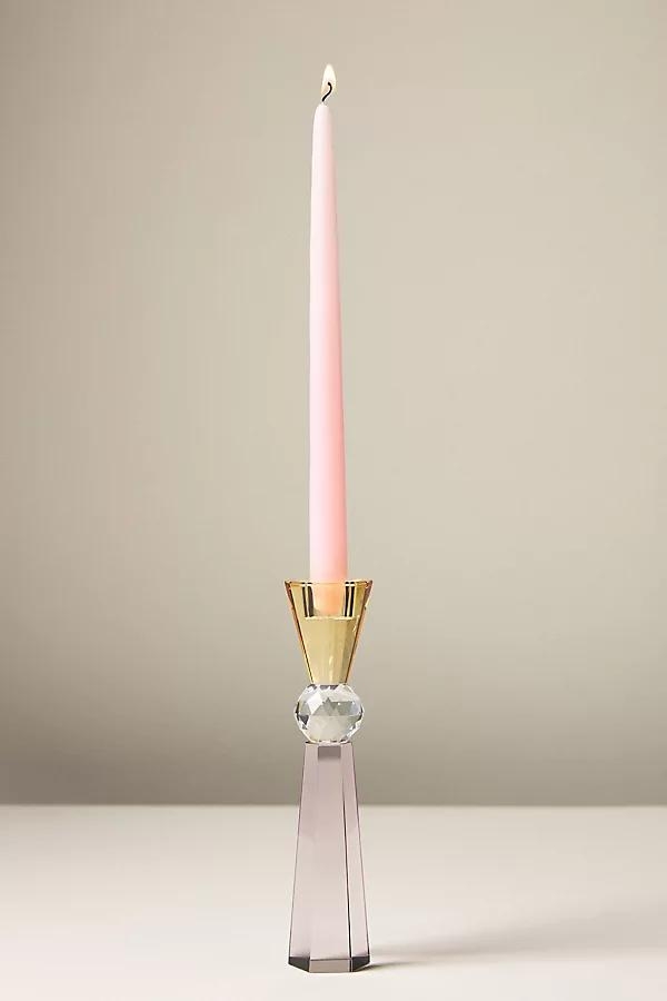Cut Glass Candle Holder - Image 0