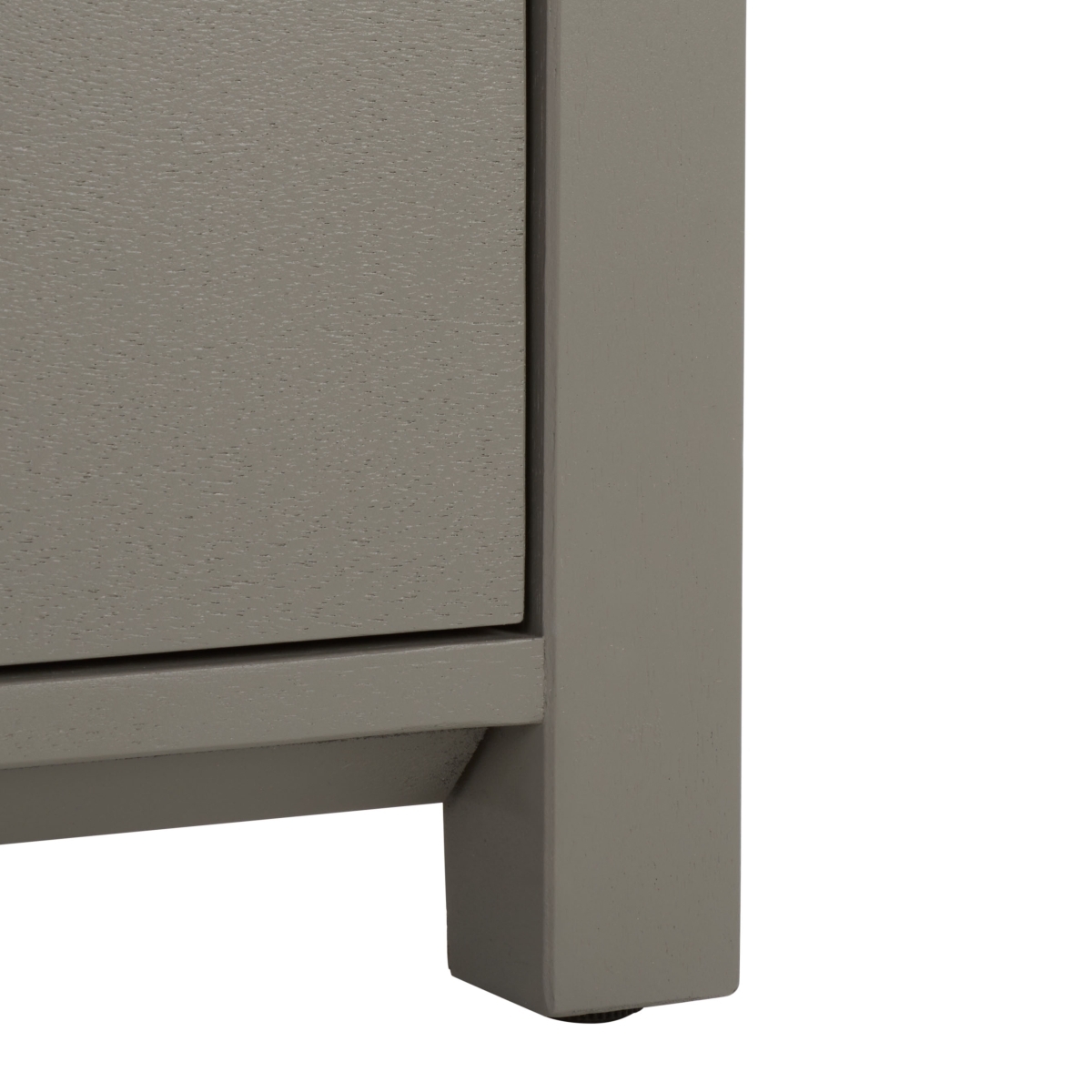 Ernest 2 Drawer 1 Shelf Chest - Grey - Image 3