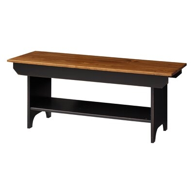 Osburn Solid Wood Coffee Table with Storage - Image 0