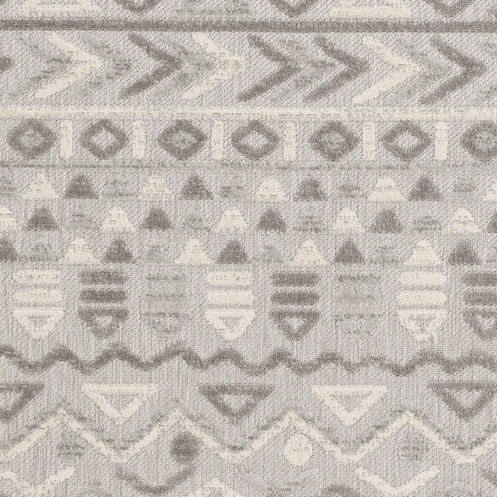 Big Sur Gray Outdoor 2' x 3' Machine Woven Rug - Image 5