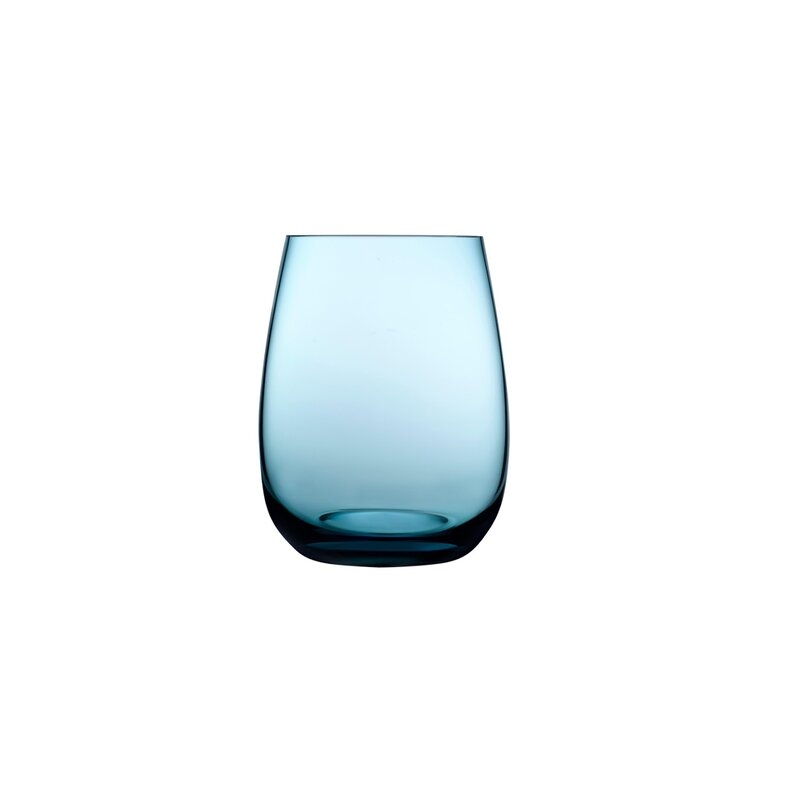 Nude Colored U 15 oz. Lead Free Crystal Drinking Glass - Image 0
