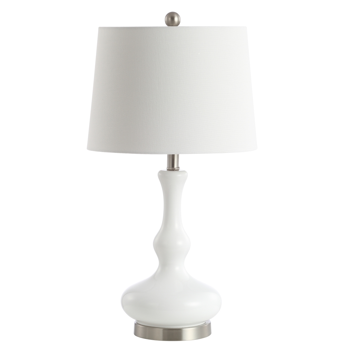 Kellen Table Lamp - White/Silver - Safavieh - Image 2