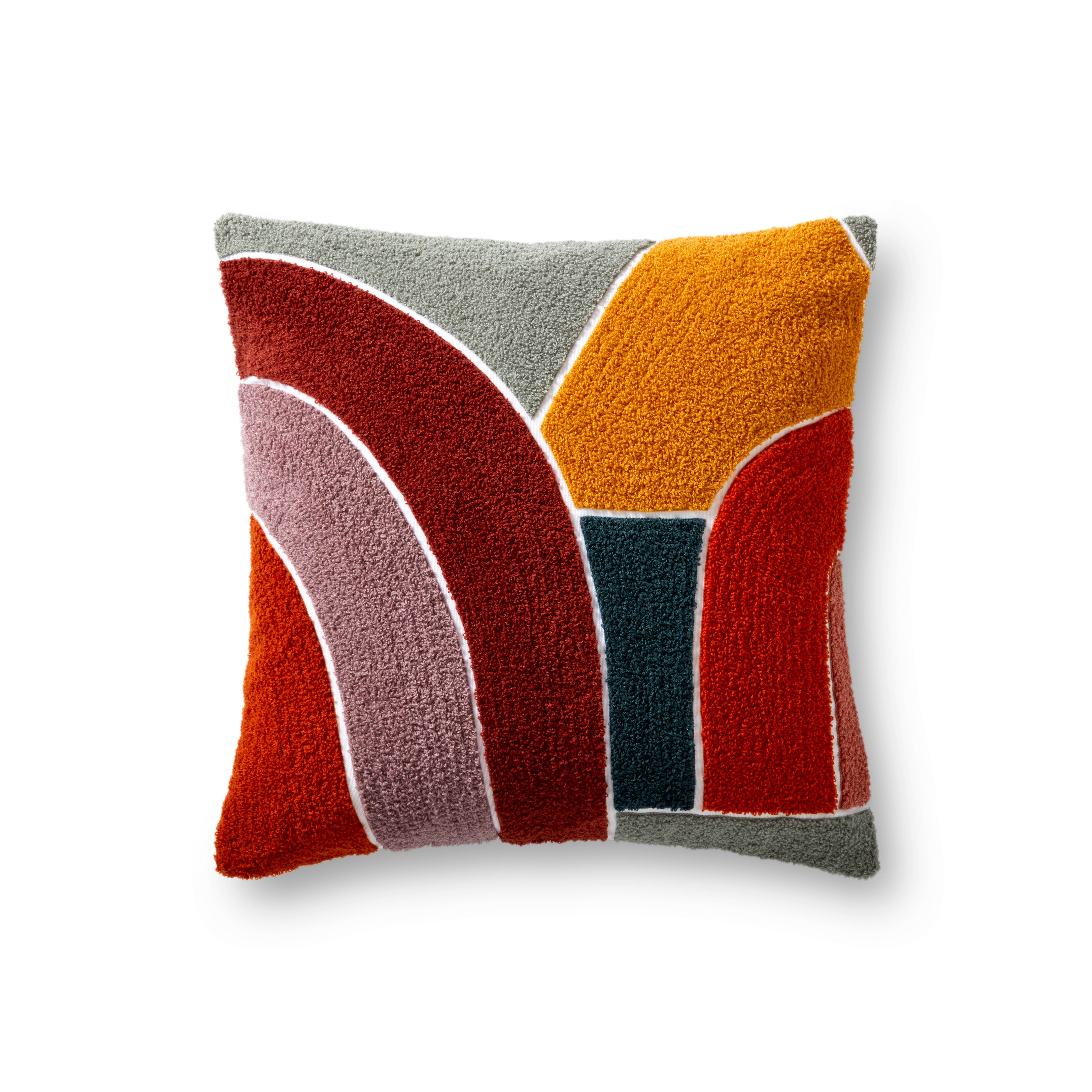 PILLOWS P0964 MULTI 18" x 18" Cover w/Down - Image 0