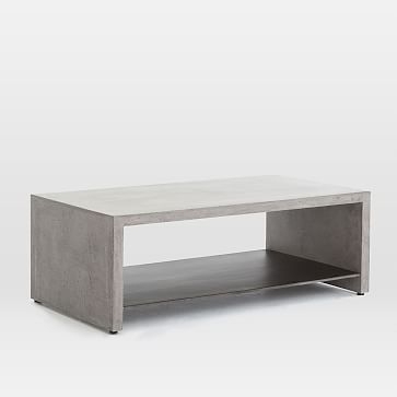 Industrial Concrete Coffee Table - Image 1