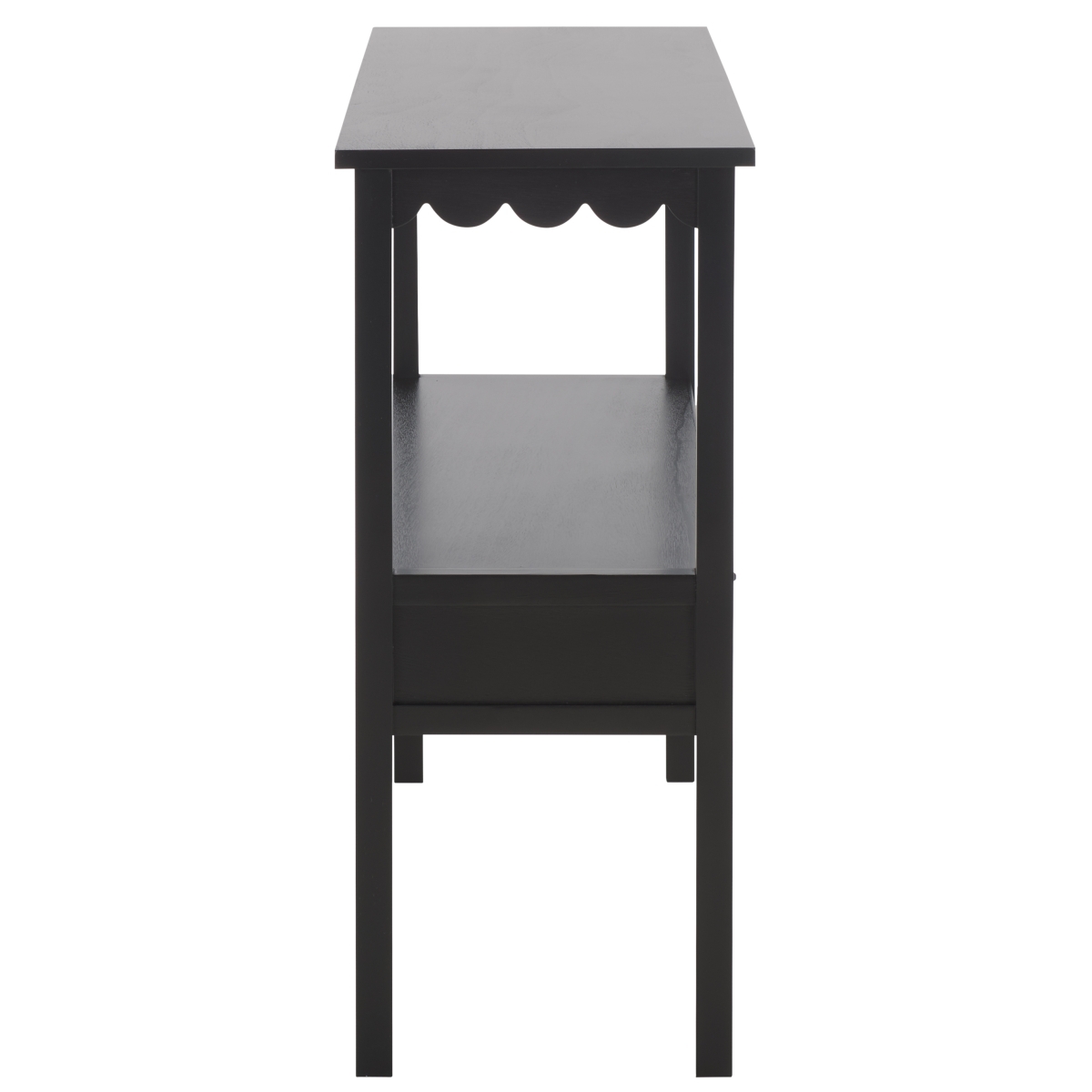 Haven Lower 2 Drawer Console - Matte Black - Image 6