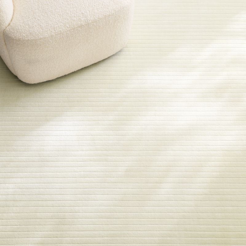 Canova Warm White Performance Nylon Area Rug 8'x'10' - Image 2