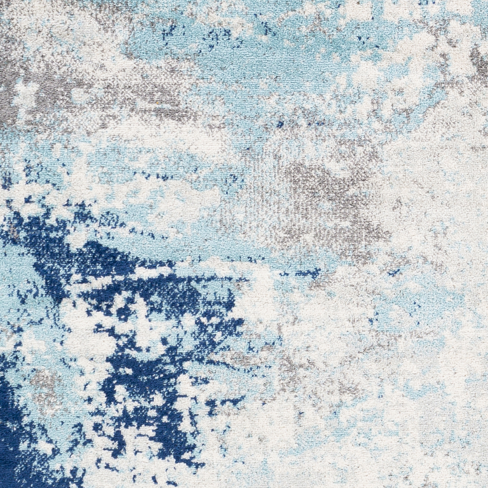 Chester Blue Indoor 7'10" x 10'2" Machine Woven Rug - Image 5