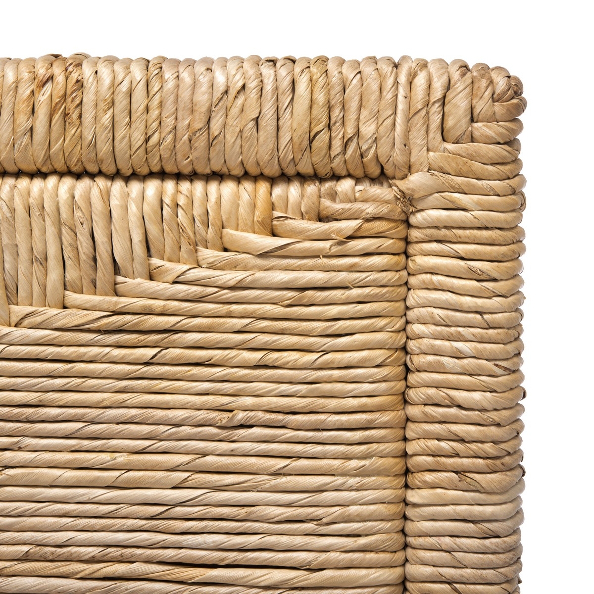 Willa Woven Banana Stem Bed - Natural/Brown - Safavieh - Image 2