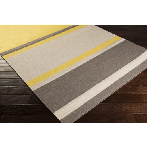 Frontier Yellow Indoor 2' x 3' Handmade Rug - Image 2