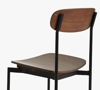 Wyatt Wood Dining Chair, Dark Umber - Image 5