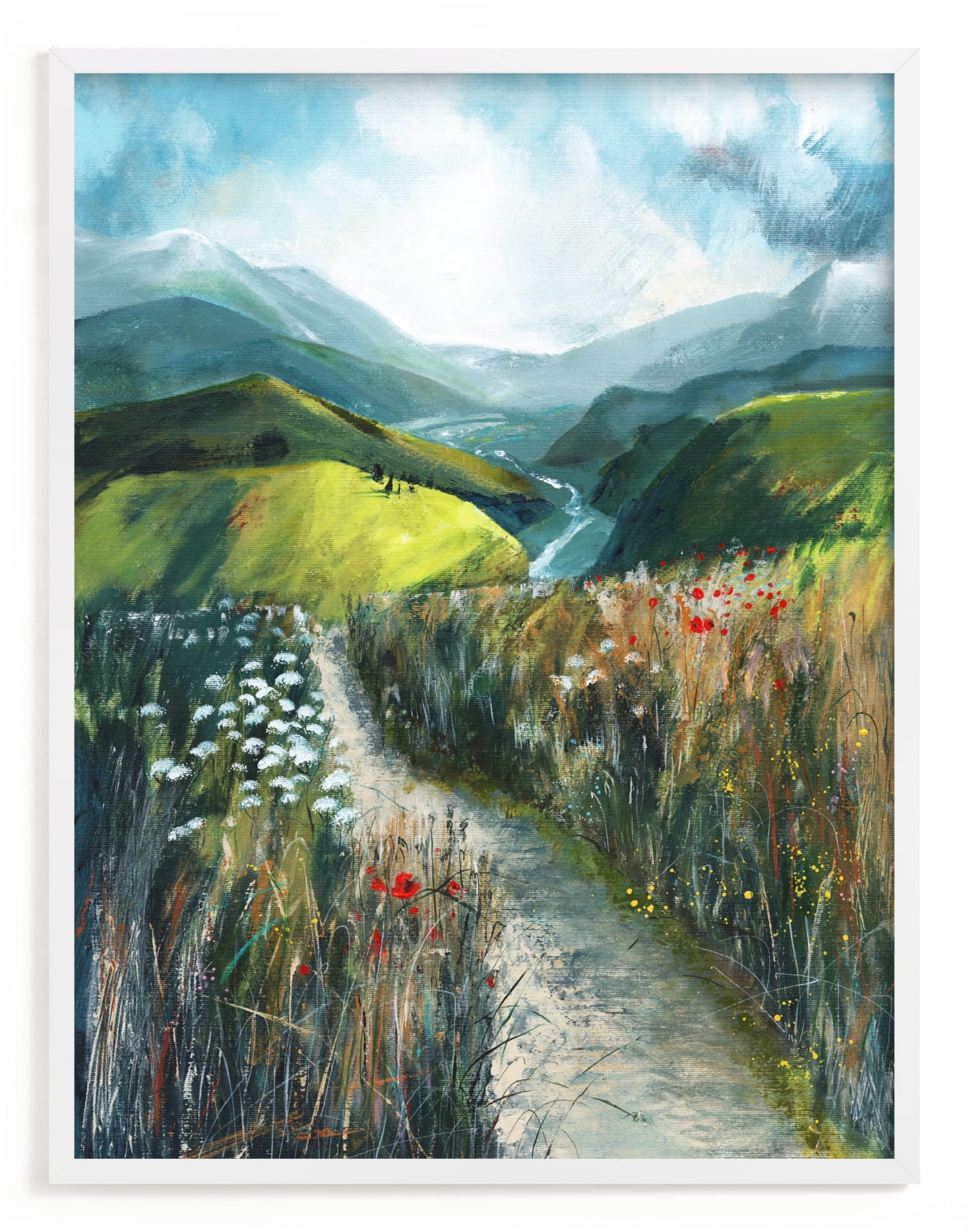 Two Valleys II Limited Edition Fine Art Print 2 - Image 0