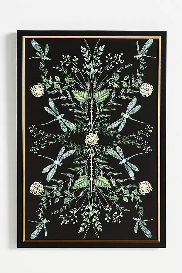 Dragonfly Foliage Wall Art - Image 0