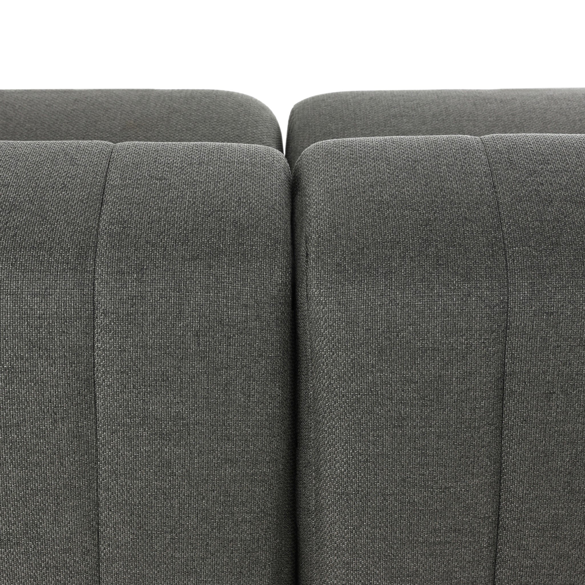 Gwen Outdoor 4-Piece Sectional - Hayes Charcoal - Image 9