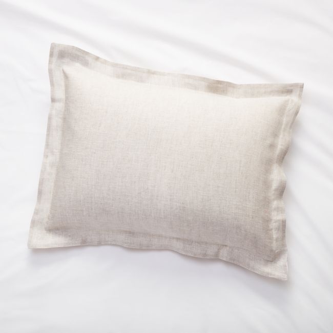 New Natural Hemp Standard Bed Pillow Sham - Image 0