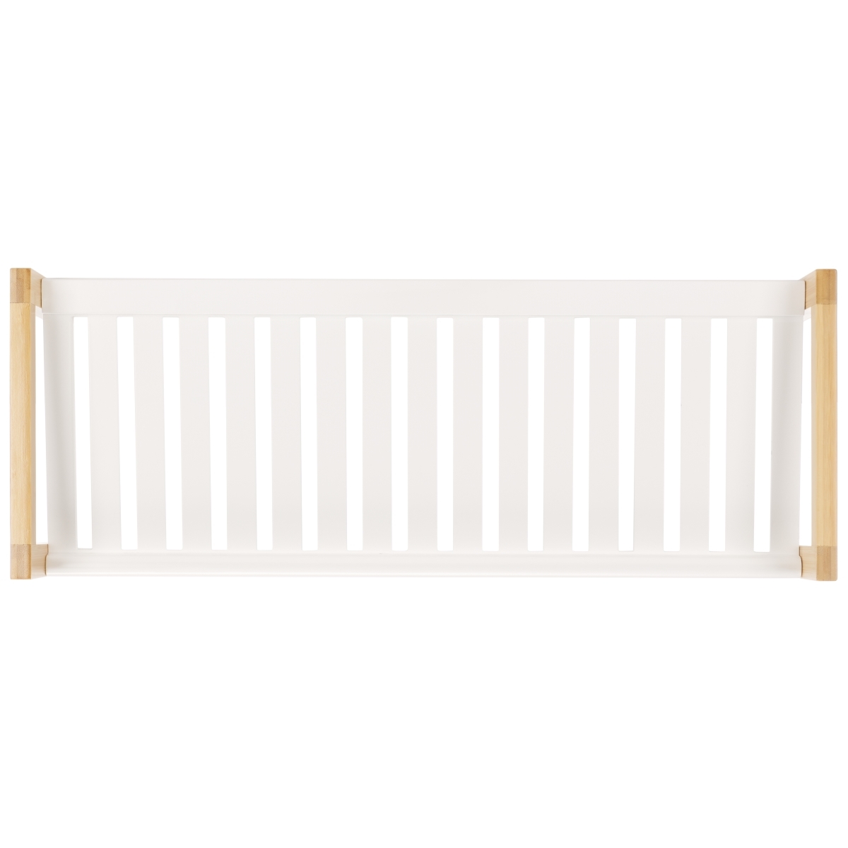 Wylie Shoe Rack - White / Natural - Safavieh - Image 5