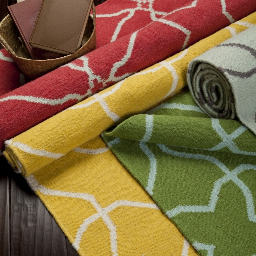 Frontier Red Indoor 8' x 11' Handmade Rug - Image 0