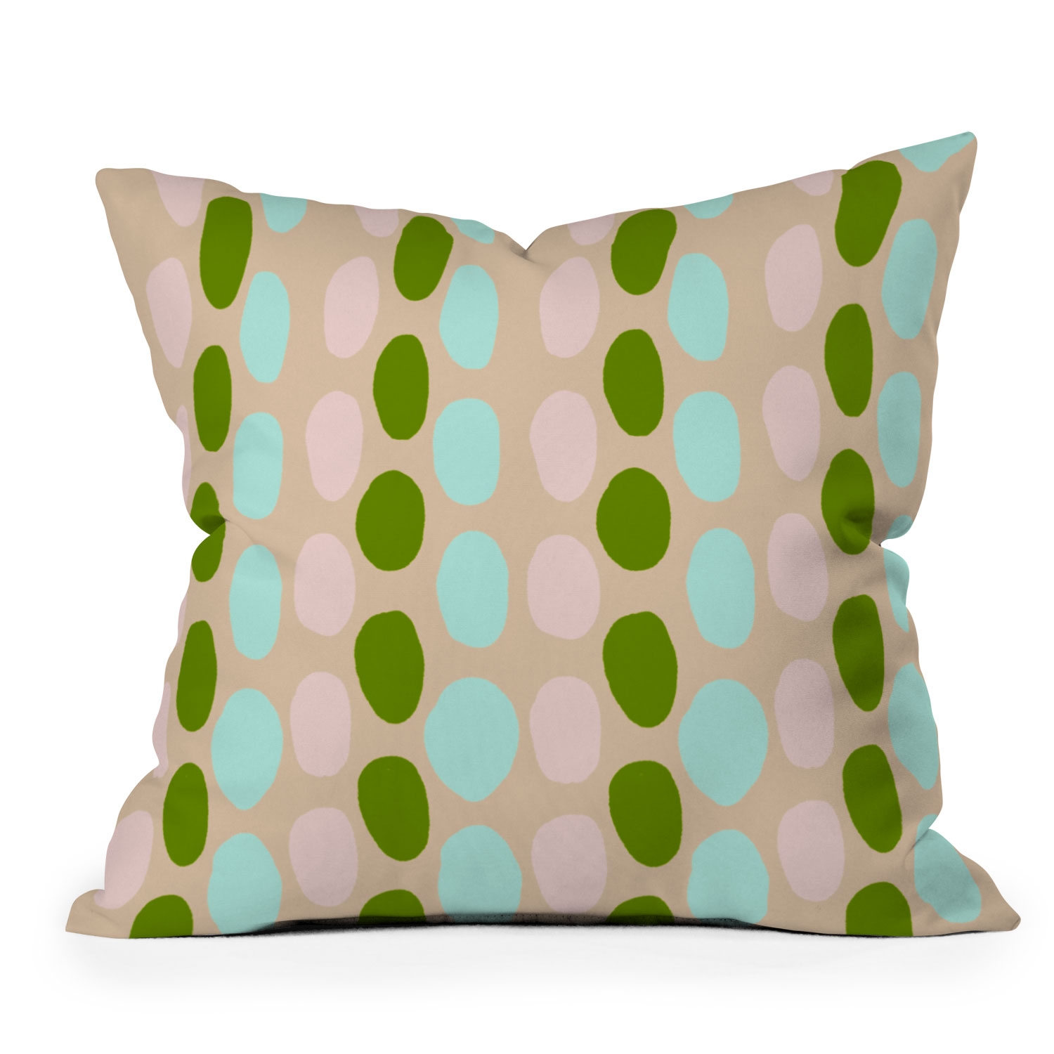 Jellybeans by SunshineCanteen - Outdoor Throw Pillow 18" x 18" - Image 3