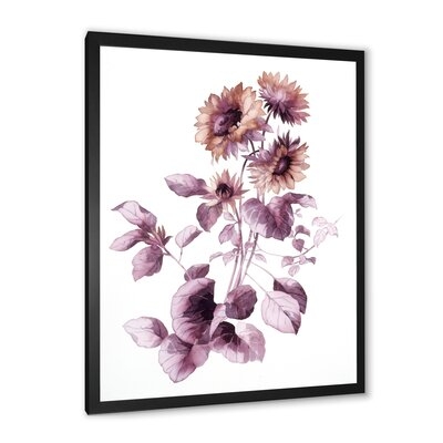 Purple Wildflowers III - Traditional Canvas Wall Art Print-37071 - Image 0