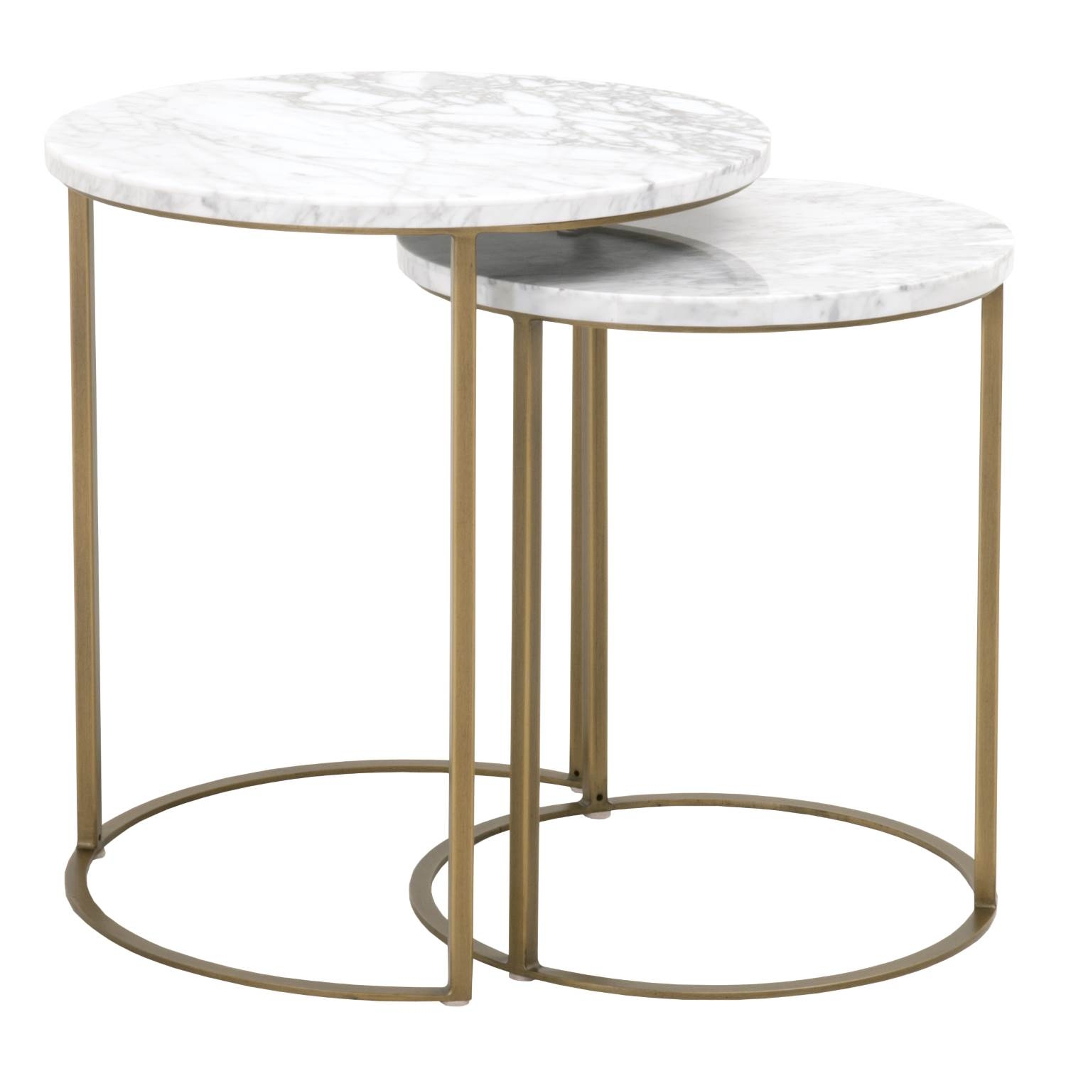 Carrera Round Nesting Accent Table - Image 0