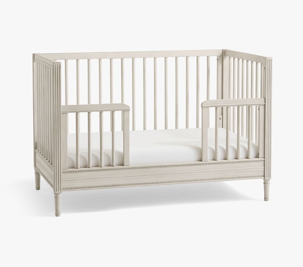 Harlow Toddler Bed Conversion Kit, Antique Gray, In-Home Delivery - Image 0