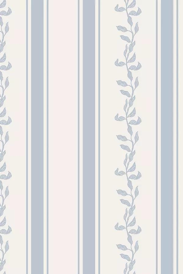Legacy Floral Striped Wallpaper - Image 0
