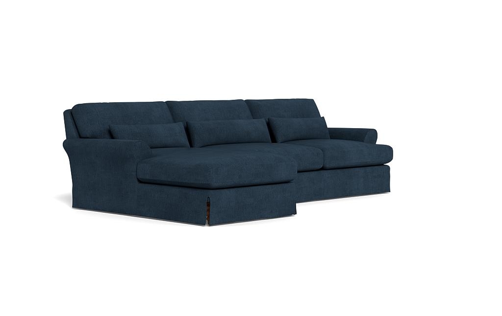 Maxwell Slipcovered Sectional Sofa with Left Chaise by Apartment Therapy - Image 1