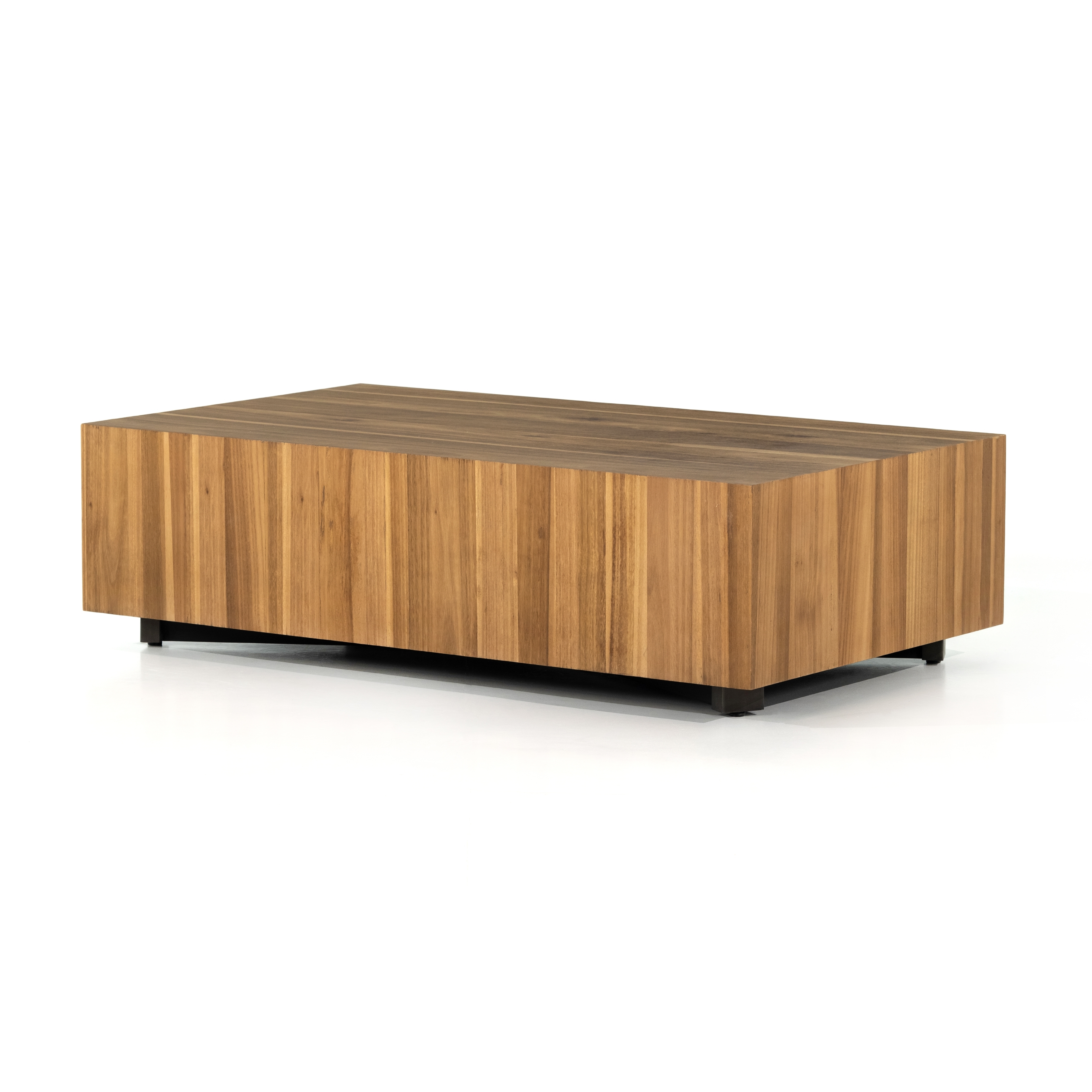Hudson Rectangle Coffee Table - Natural Yukas - Image 0