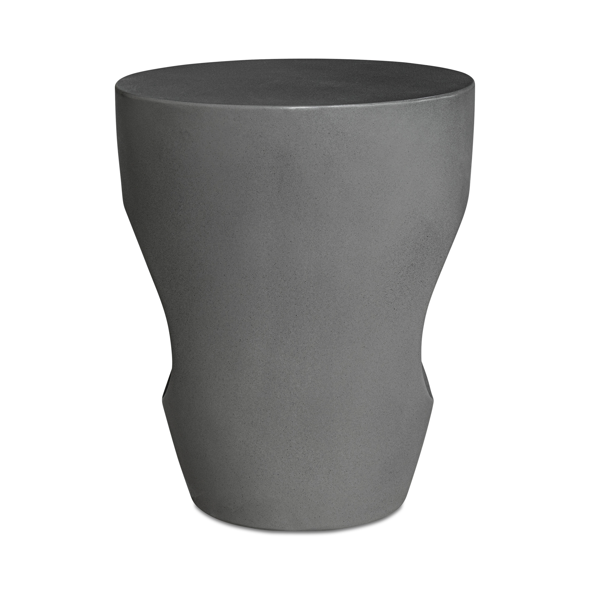 Aylard Outdoor Stool Dark Grey - Image 2