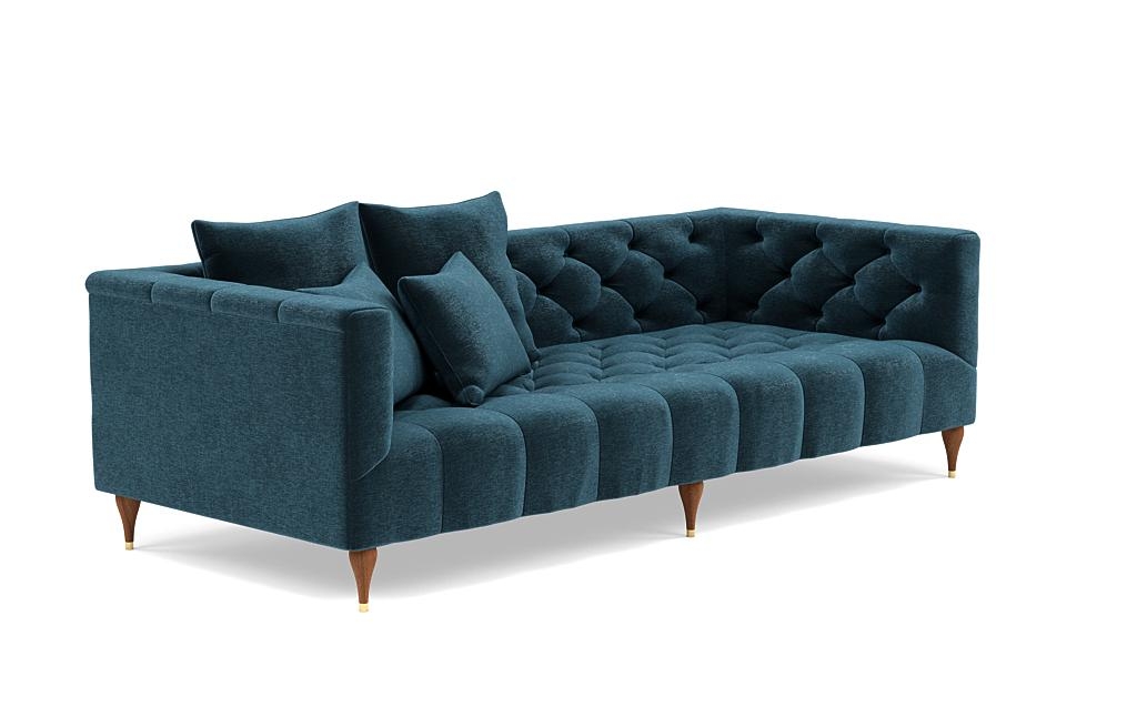 Ms. Chesterfield Fabric Sofa - Image 1