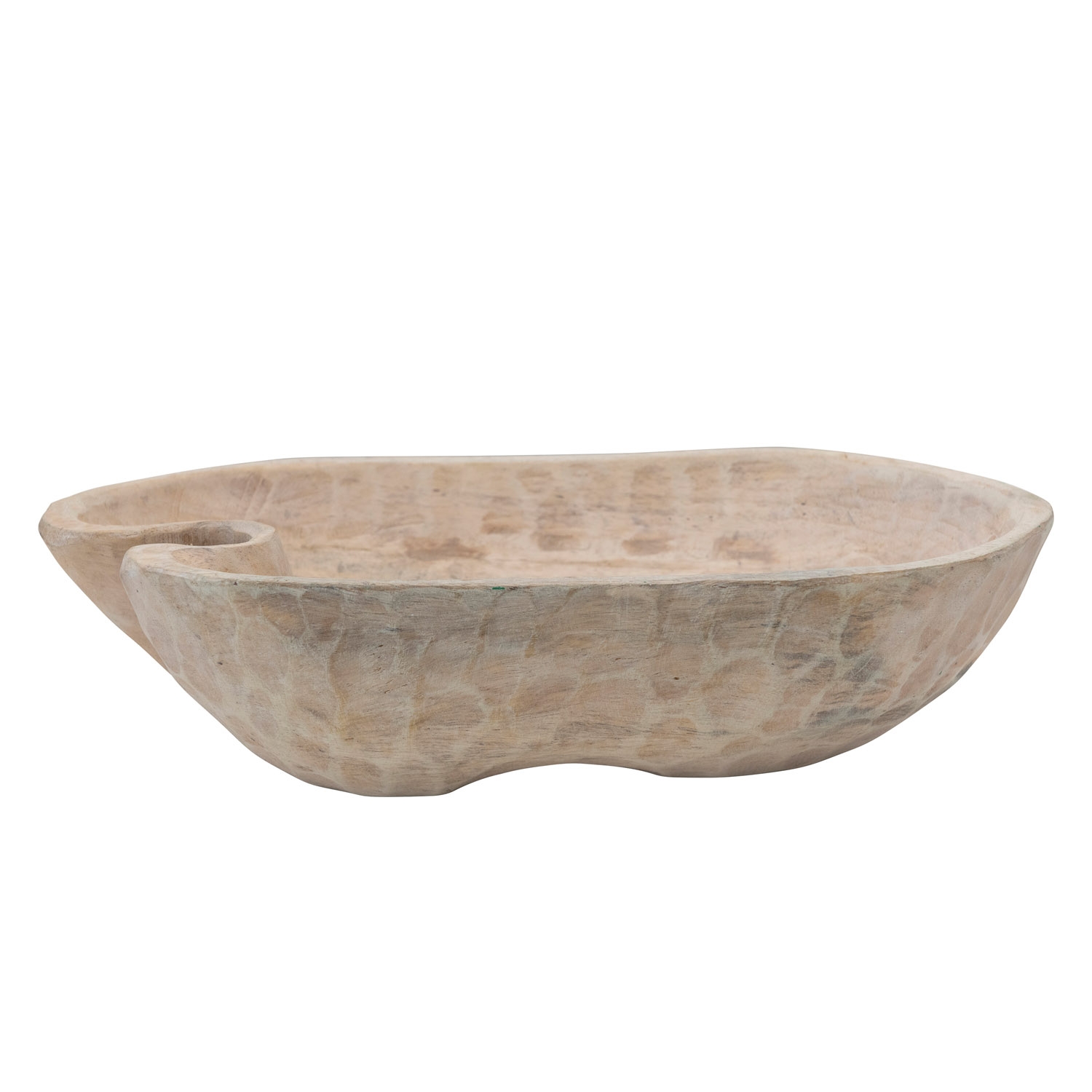 Mango Wood Bowl, Natural - Image 0