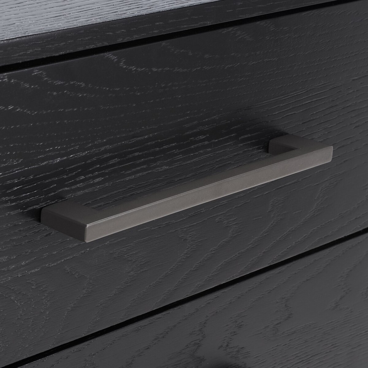 Mallory 3 Drawer Nightstand - Black - Image 3