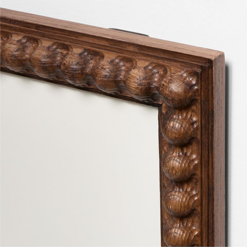 Elmhurst Beaded Walnut Gallery Wall Frames Set of 3 - Image 2