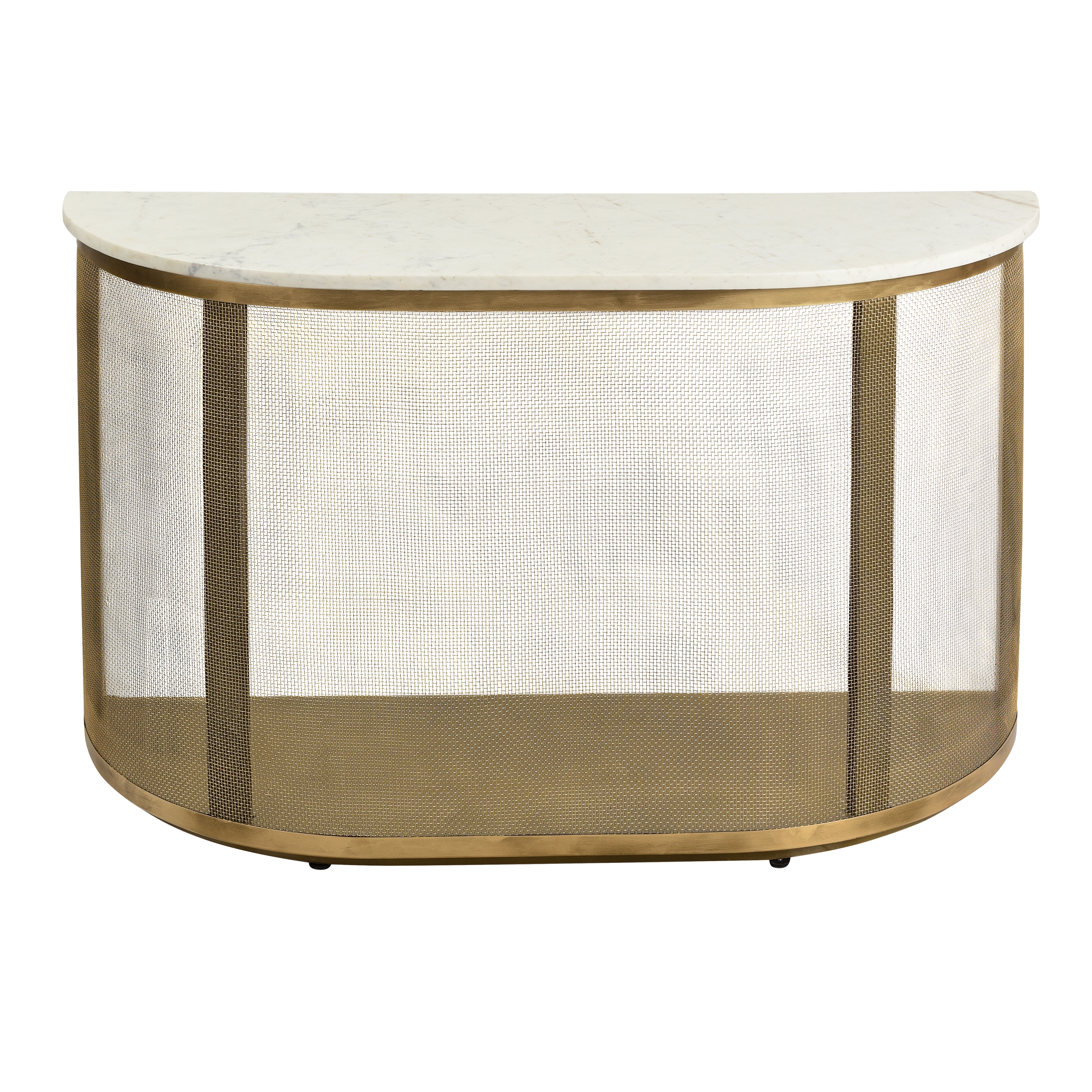 Solea Console Table - Antique Brass - Image 0