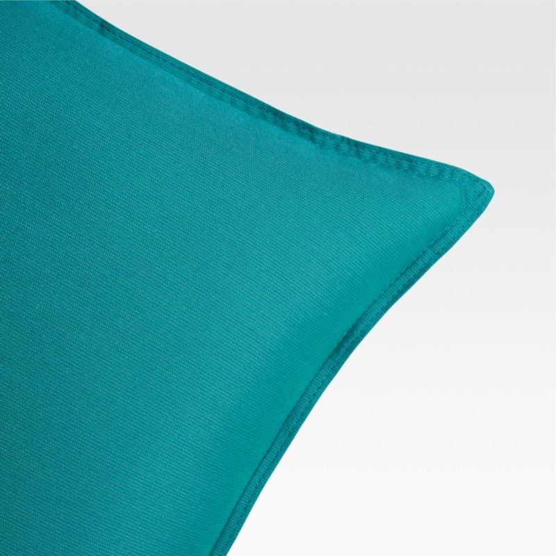 Sunbrella ® Aztec Green 20"x20" Outdoor Pillow - Image 1
