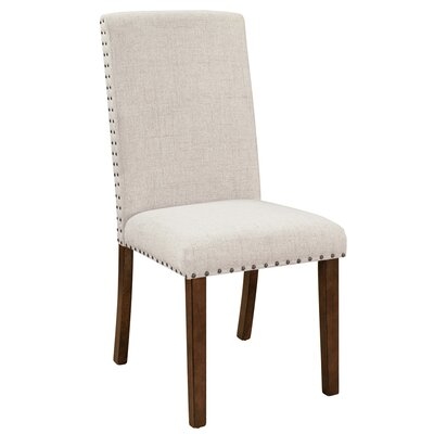 Linen Upholstered Dining Chair (Set Of 2) - Image 0