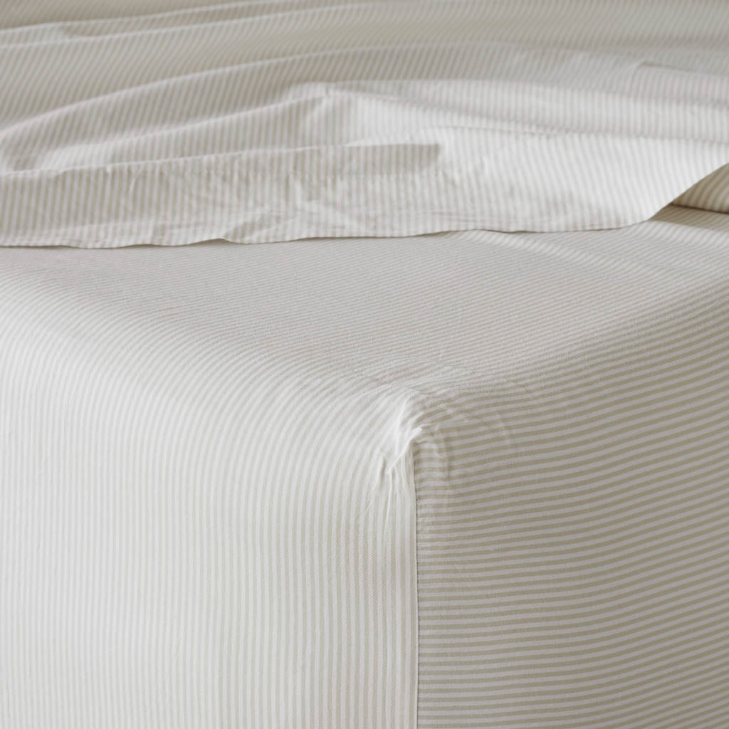 The Citizenry Organic Resort Cotton Bed Sheet Set | Full | White - Image 7