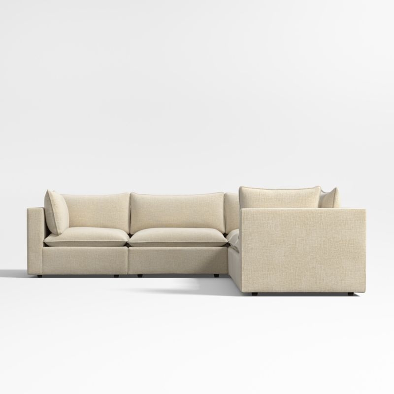 Lotus Deep Modular 5-Piece L-Shaped Sectional Sofa - Image 3