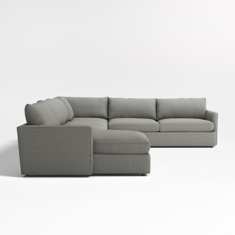 Lounge 4-Piece L-Shaped Sectional Sofa with Left-Arm Storage Chaise - Image 2