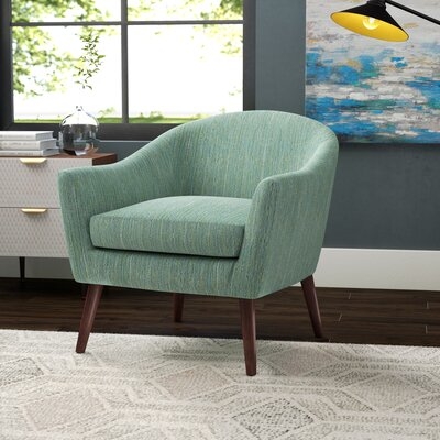 Naima 31.6" Wide Polyester Barrel Chair - Image 0