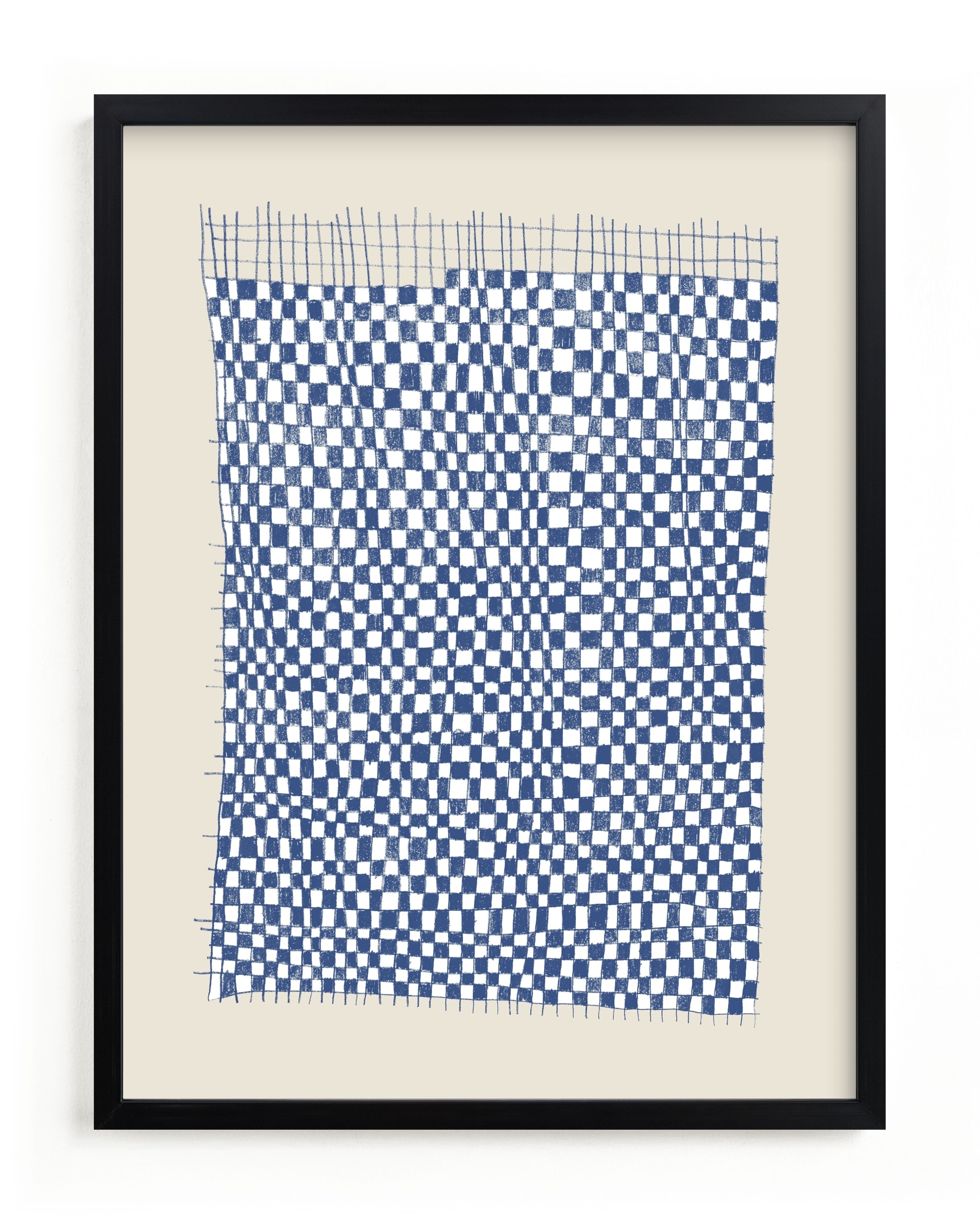 Checkerboard Weaving Limited Edition Fine Art Print 2 - Image 0