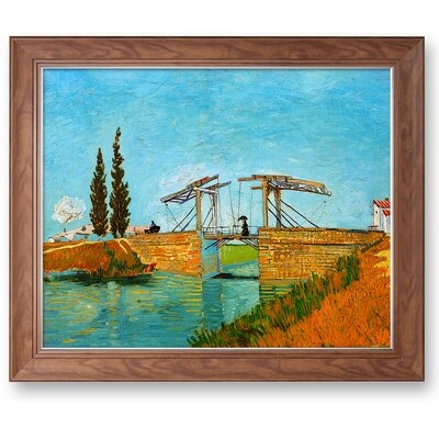 Langlois Bridge At Arles By Vincent Van Gogh - Image 0