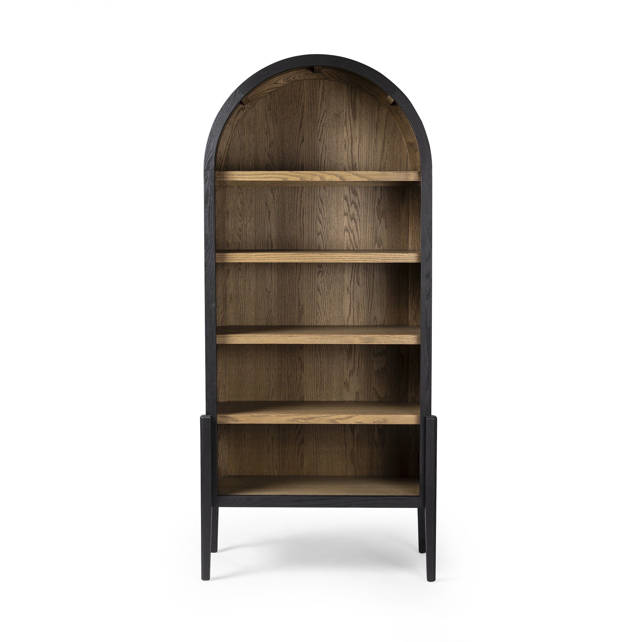 Tolle Bookcase - Drifted Matte Black - Image 0