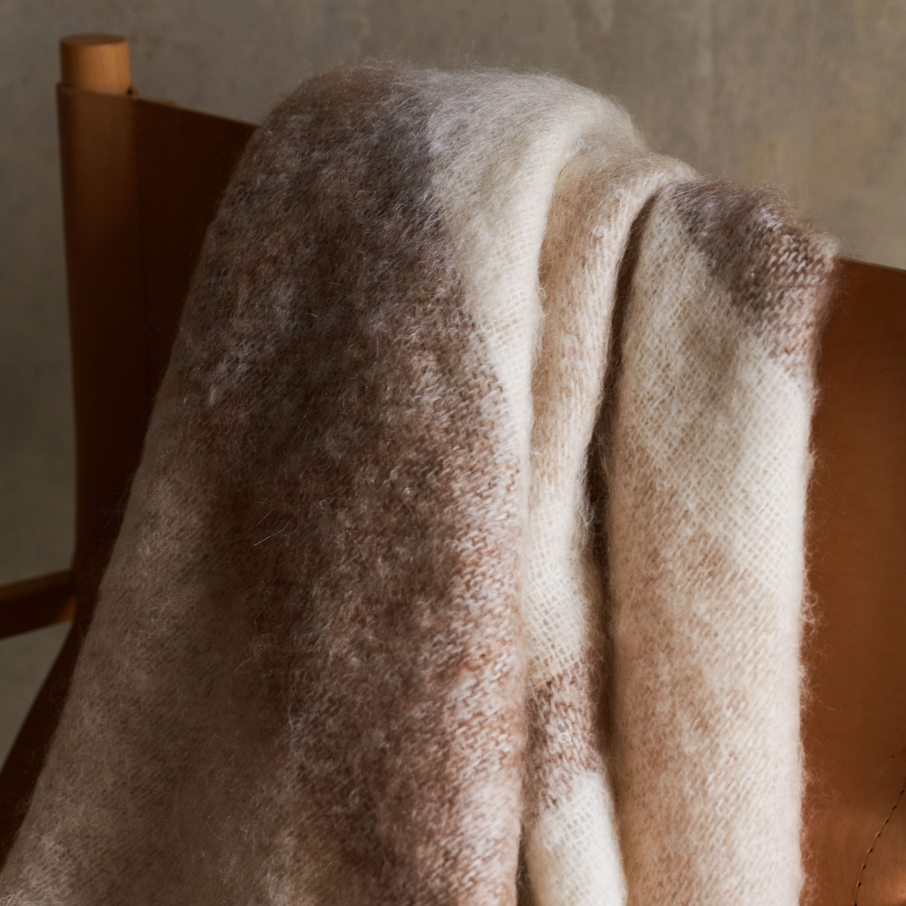The Citizenry Delaney Mohair Throw | Cream - Image 10