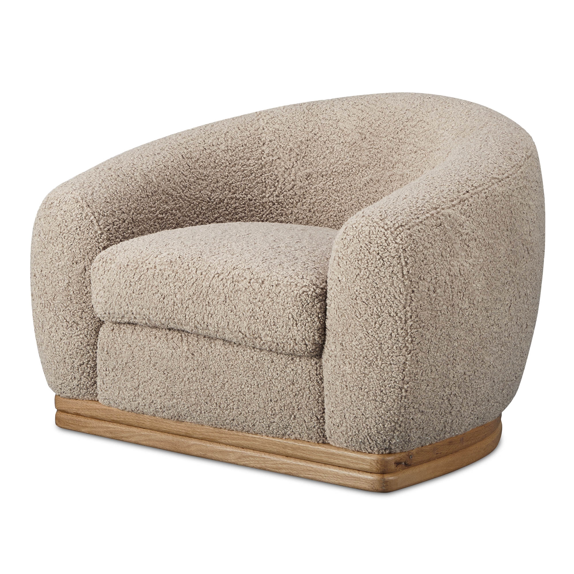 Marlowe Lounge Chair Taupe - Image 1