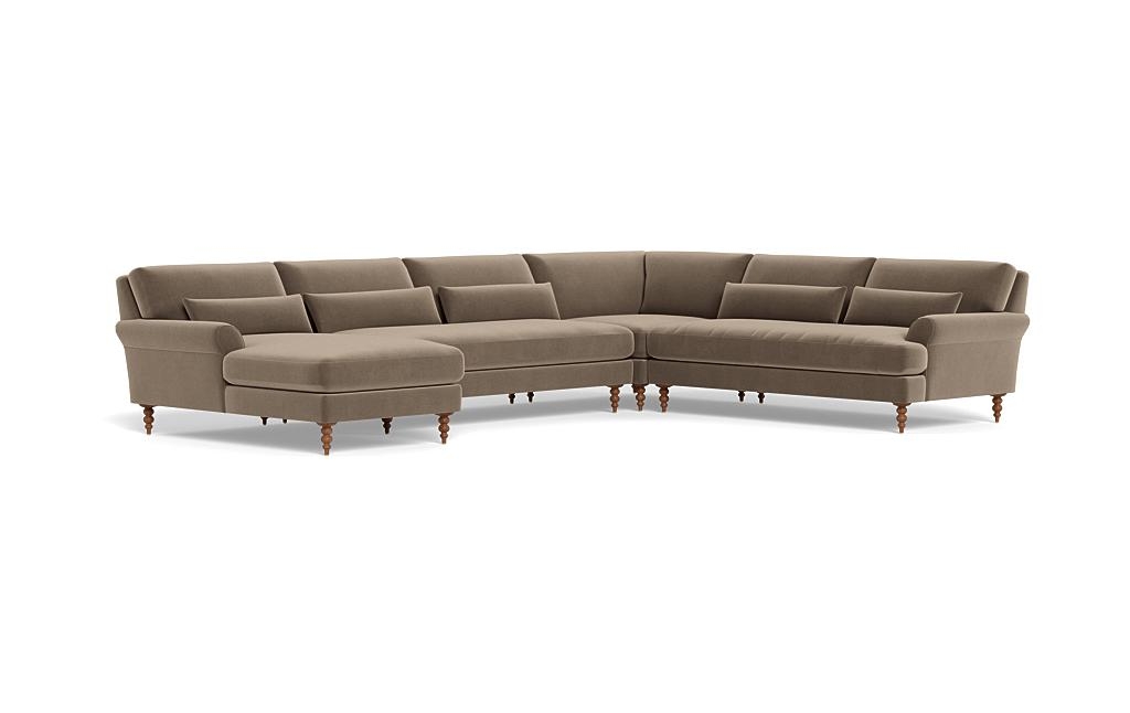 Maxwell 4-Piece Corner Sectional Sofa with Left Chaise by Apartment Therapy - Image 1