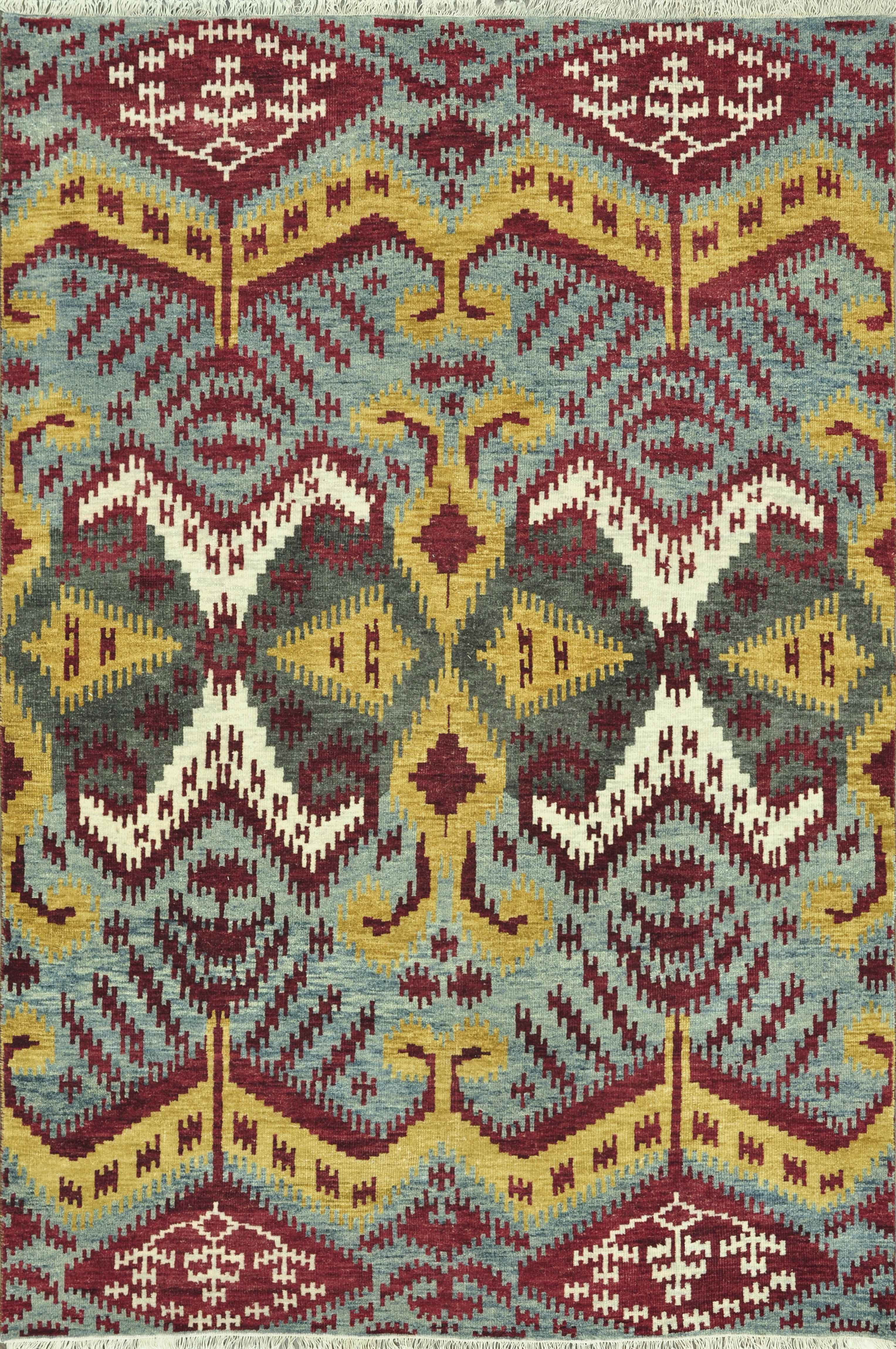 Loloi Spencer SC-04 Blue / Steel 5'-6" x 8'-6" - Image 0