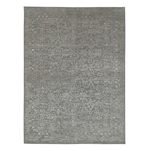 Muse Hand Knotted Rug, 6' x 9', Grey - Image 0