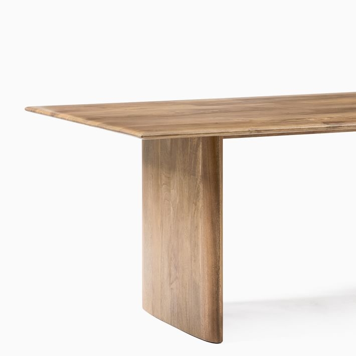 Extra Wide Anton Dining Table, Burnt Wax - Image 6